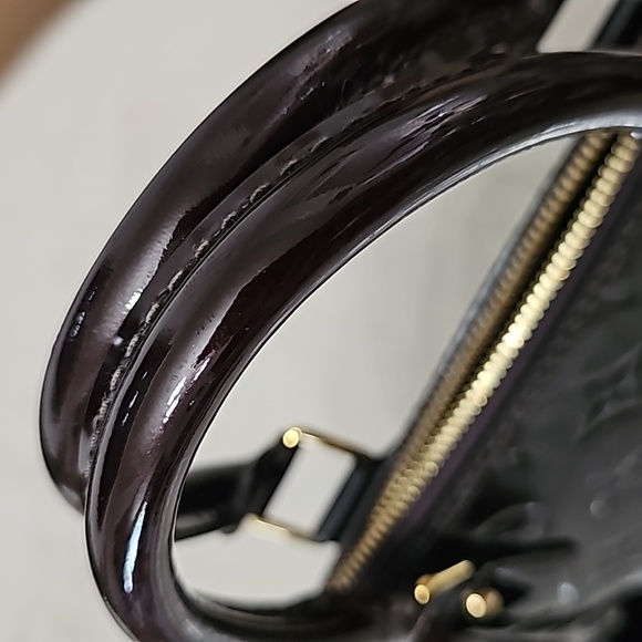 #0050-1108 LOUIS VUITTON MONOGRAM VERNIS ALMA HANDBAG - Picture 4 of 10